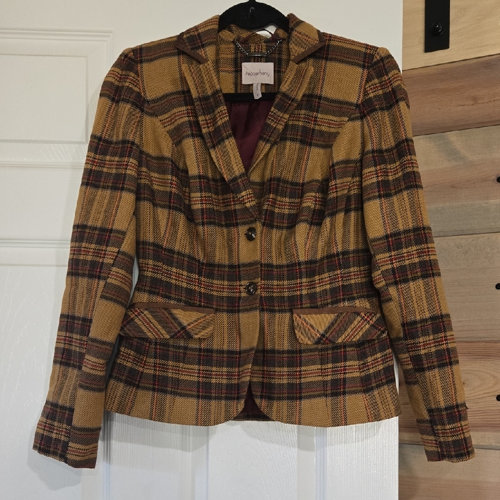 Pepperberry Super Curvy Jacket Blazer Size 8